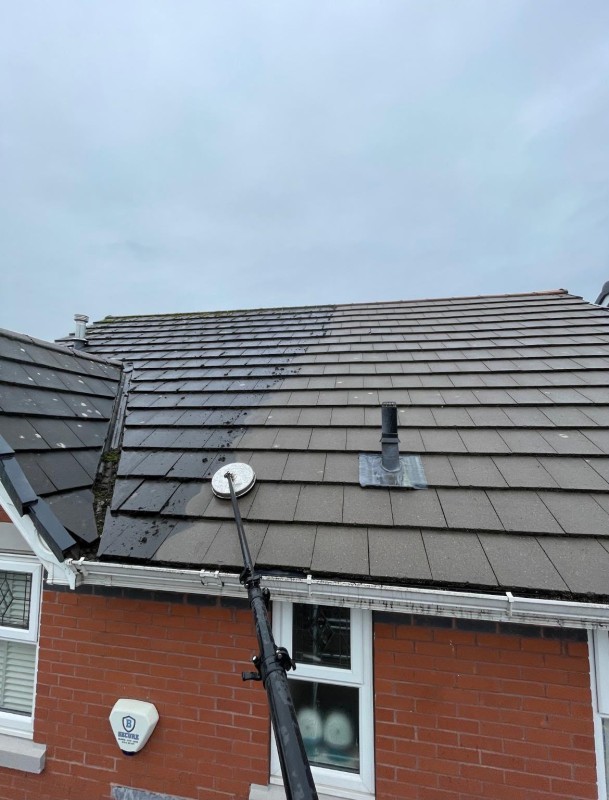 Removal of moss from a roof in Liverpool.jpg